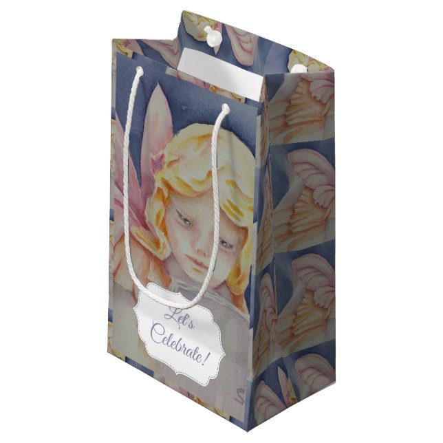 Angel-Liebe Kleine Geschenktüte (Vorderseite Schrägansicht)