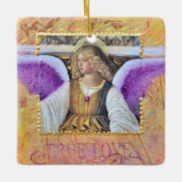 Angel Love Love Keramikornament