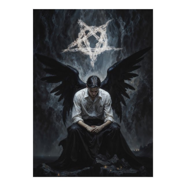 Angel Lucifer  Fotodruck (Vorne)