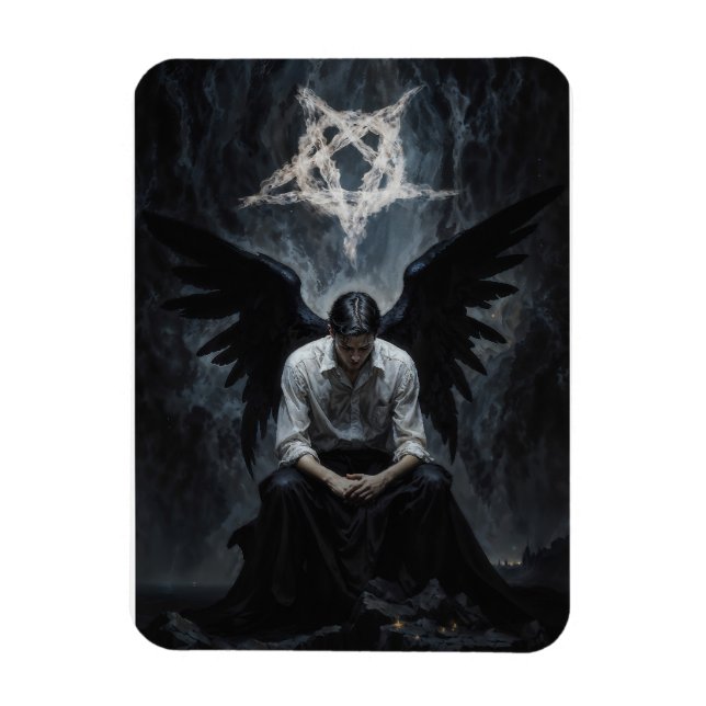 Angel Lucifer  Magnet (Vertikal)