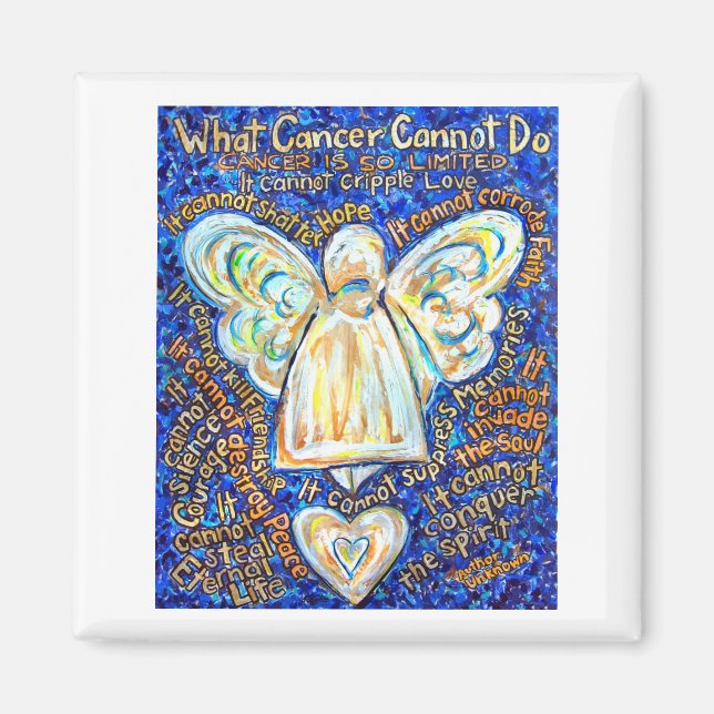 Angel Magnet für Blaue und Goldkrebs (Vorne)