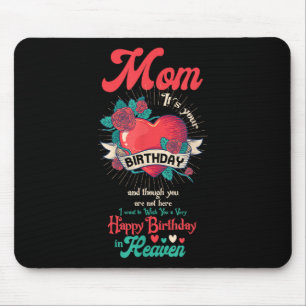Angel Mama zum Geburtstag im Paradies Lo Mousepad