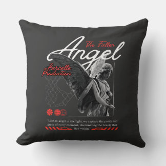 Angel maximalist Throw Kissen