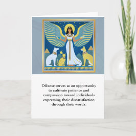 angel message egypt  happy birthday karte