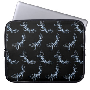 Angel mit Flügeln Laptopschutzhülle