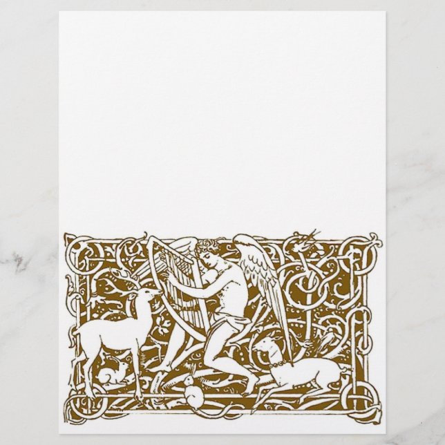 Angel mit Harp Flyer (Vorne)