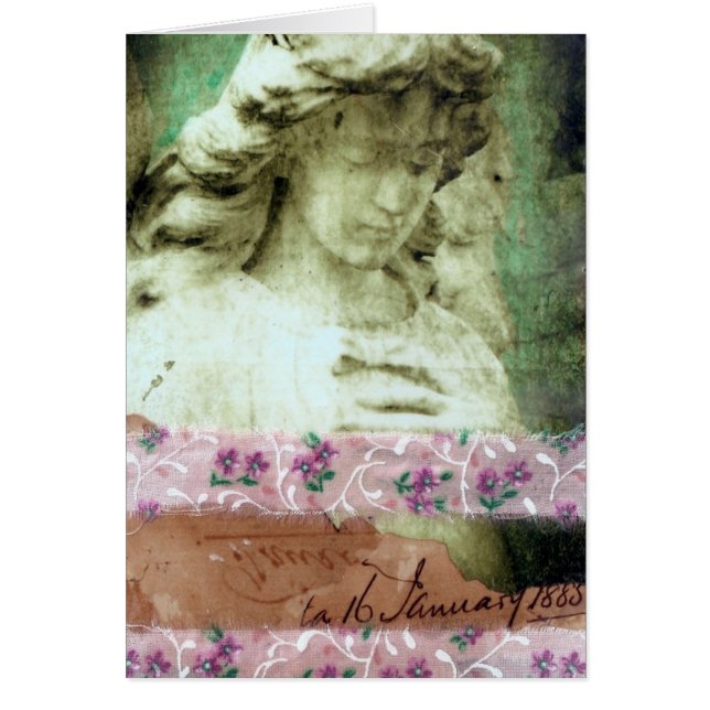 Angel Mixed Media Collage (Vorne)