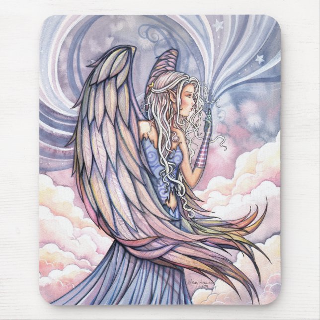 Angel Mousepad von Molly Harrison (Vorne)