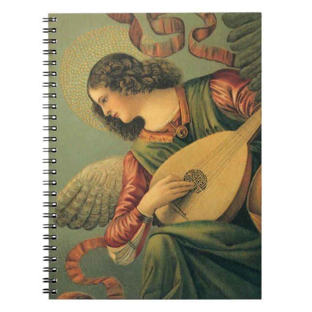Angel Musician, Melozzo da Forli, Renaissance Art Notizblock (Vorderseite)