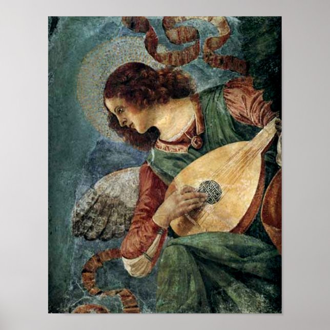 Angel Musician Poster (Vorne)