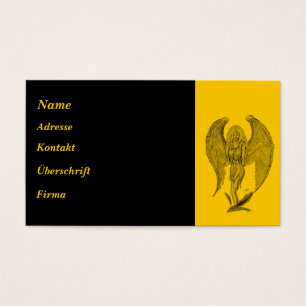 Angel noir et jaune