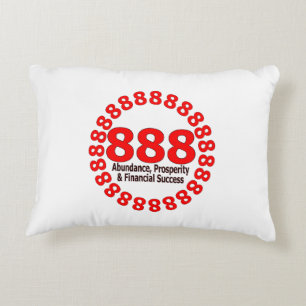 Angel Number 888 - Abundance & Harmony Dekokissen