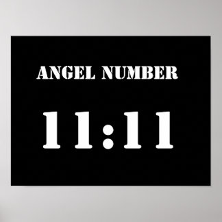 Angel Numbers Poster