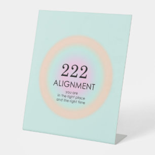 Angel Numerology 222 Alignment Motivation Sockelschild
