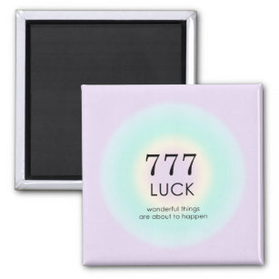 Angel Numerology 777 Luck Magnet