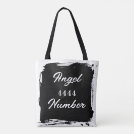 Angel Nummer "444" Doppelseitiger Totbeutel Tasche