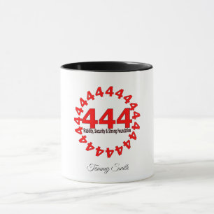 Angel Nummer 444 - Schutz- und Stabilitäts-Kaffee Tasse