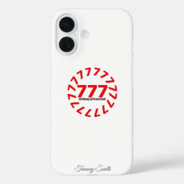 Angel Nummer 777 - Spirituelles Wachstum & Glück iPhone 16 Hülle