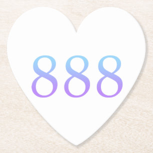 Angel Nummer 888 - Herzstück Untersetzer