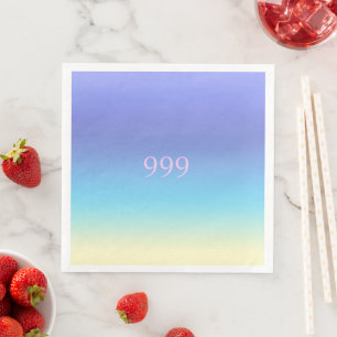 Angel Nummer 999 Serviette