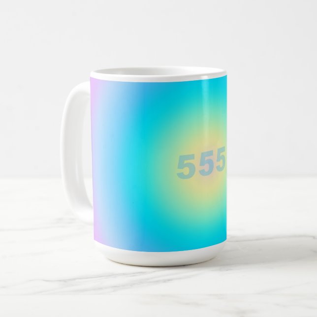 Angel-Nummern 555 - Veränderungen am Horizont Kaffeetasse (Vorderseite Links)