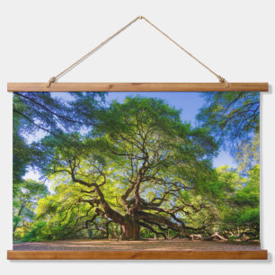 Angel Oak Wandteppich Mit Holzrahmen