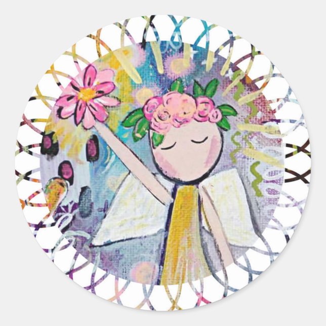 Angel of Hope Stickers (Set von 20) (Vorderseite)