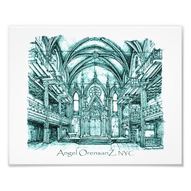 Angel Orensanz Fotodruck (Vorne)