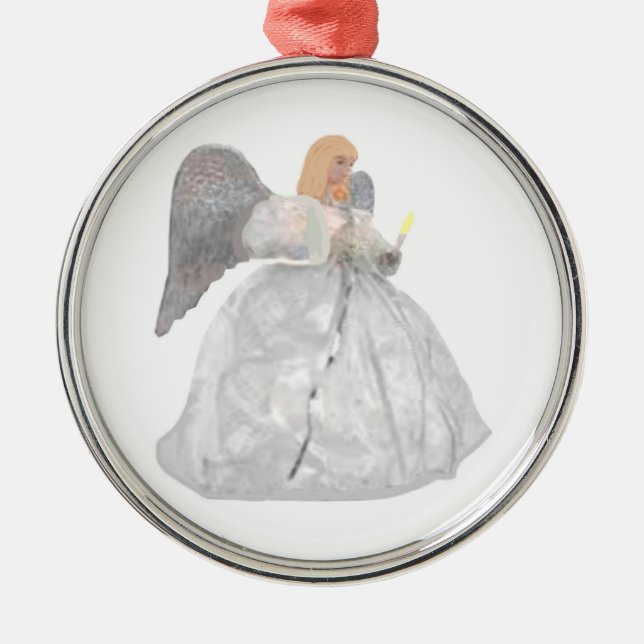 Angel Ornament Aus Metall (Vorne)
