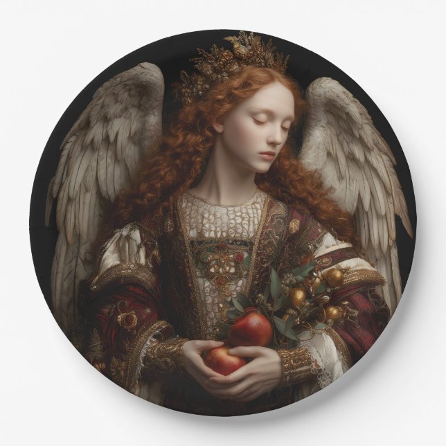 Angel Pappteller (Vorderseite)