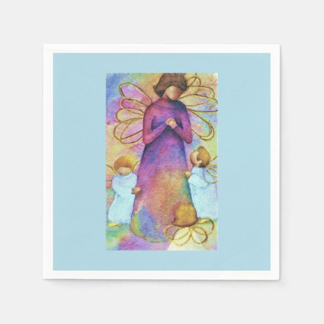 Angel-Party Serviette (Vorderseite)