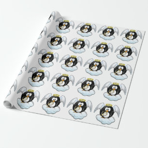 ANGEL PENGUIN GESCHENKPAPIER