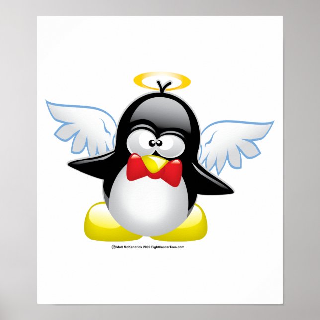 Angel Penguin Poster (Vorne)