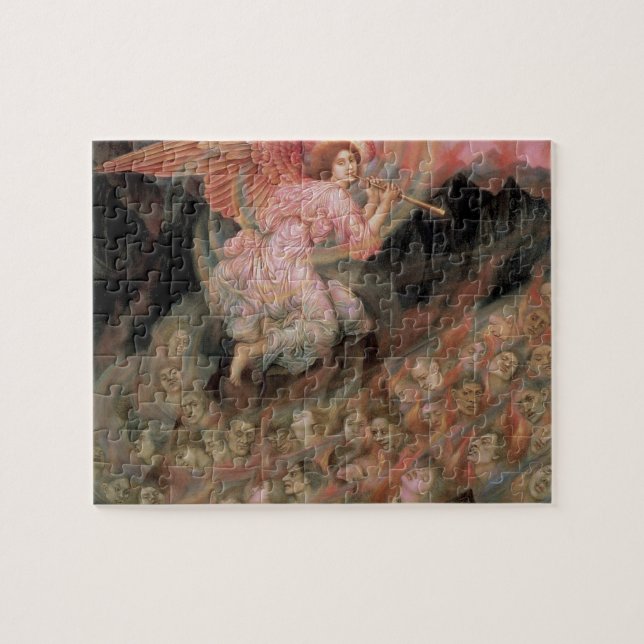 Angel Piping zu Soulen in Hell von Evelyn De Morga (Horizontal)