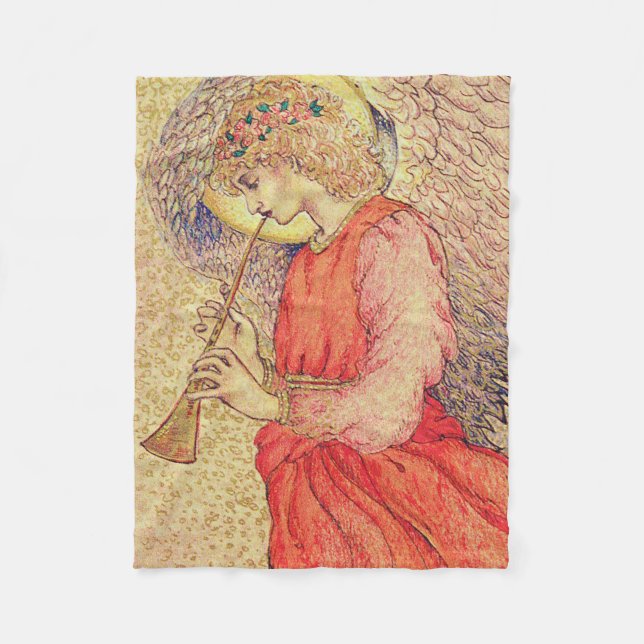 Angel Playing Fleecedecke (Vorderseite)