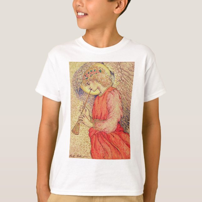 Angel Playing T-Shirt (Vorderseite)