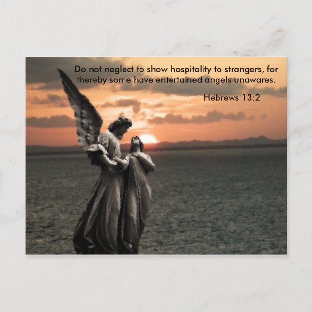 Angel Postcard Postkarte (Vorderseite)