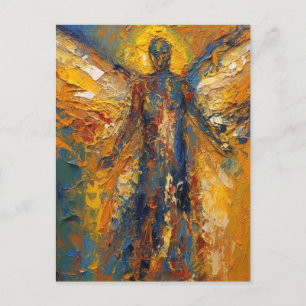 Angel Postkarte