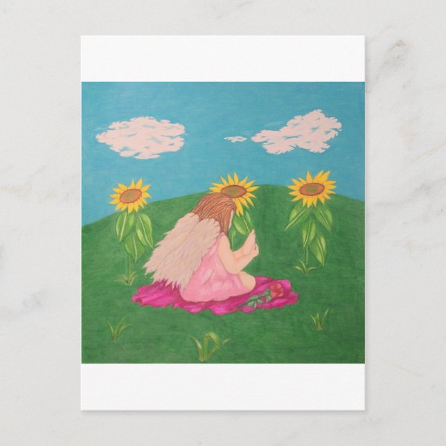 Angel Postkarte (Vorderseite)