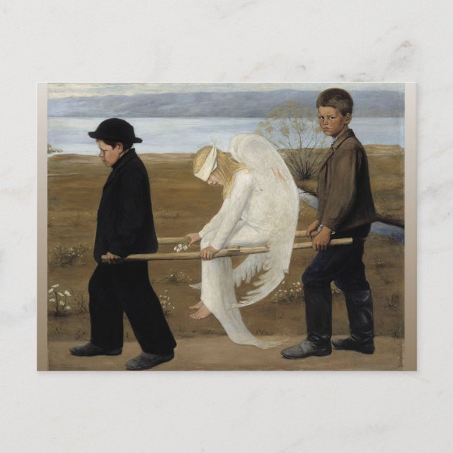 Angel Postkarte (Vorderseite)