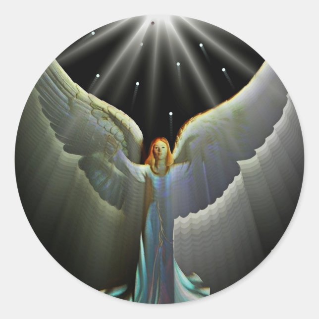 Angel Power Sticker (Vorderseite)