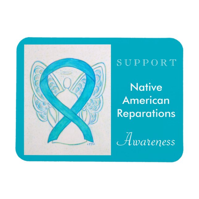 Angel Ribbon Magnet der amerikanischen Wiedergutma (Horizontal)