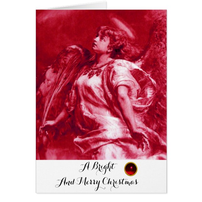 ANGEL ROMANTIQUE, FEATHER PINK FUCHSIA Noël (Devant)