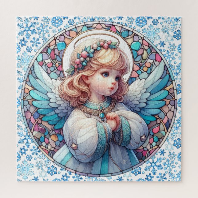 Angel Round Puzzle (Vertikal)