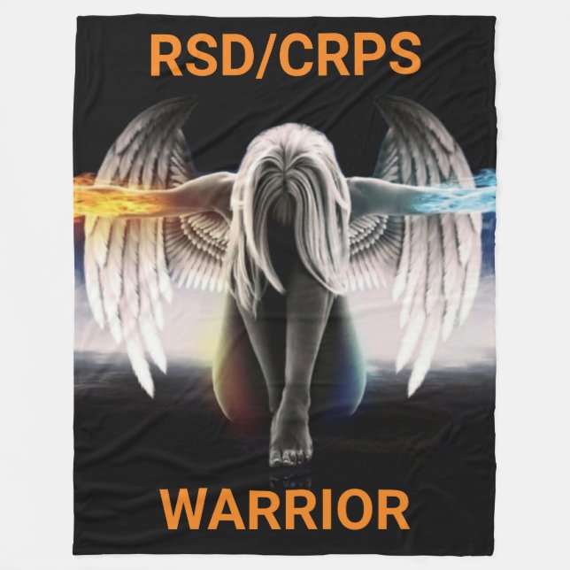 Angel...RSD/CRPS Fleecedecke (Vorderseite)