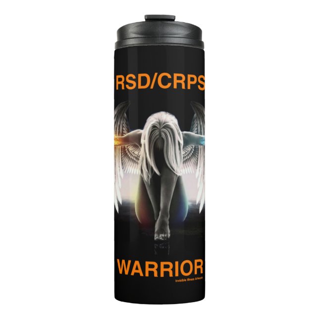 Angel...RSD/CRPS Thermosbecher (Vorderseite)