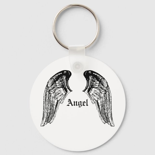 Angel Schlüsselanhänger (Vorderseite)
