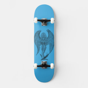 Angel - Schwarz und Blau Skateboard