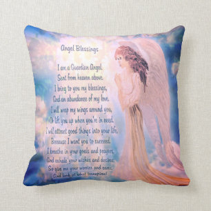Angel Segen Guardian Angel Gedicht Kissen