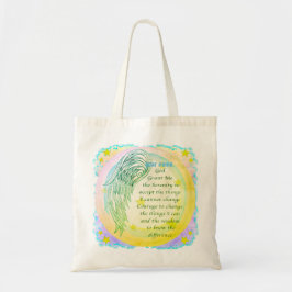 Angel Serenity Gebet Tote Bag Tragetasche